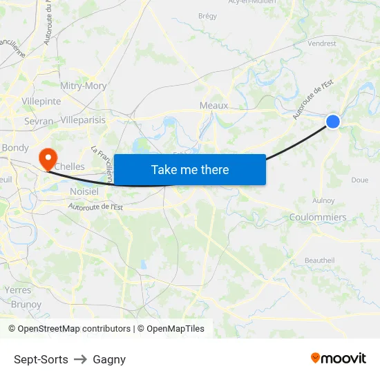 Sept-Sorts to Gagny map