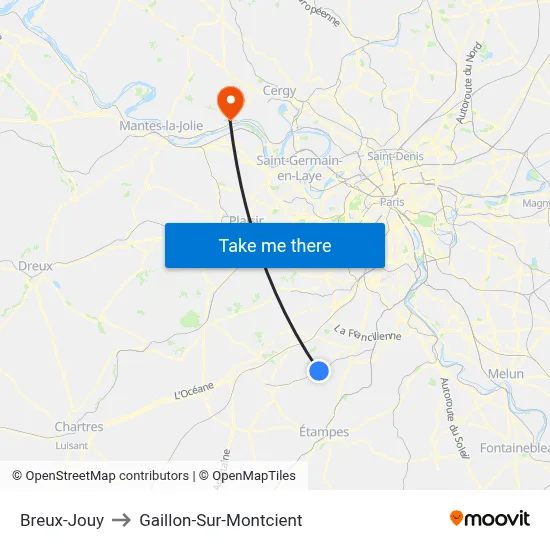 Breux-Jouy to Gaillon-Sur-Montcient map