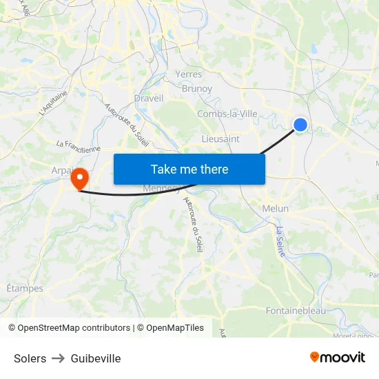 Solers to Guibeville map