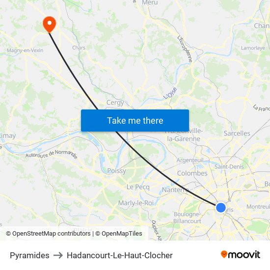 Pyramides to Hadancourt-Le-Haut-Clocher map