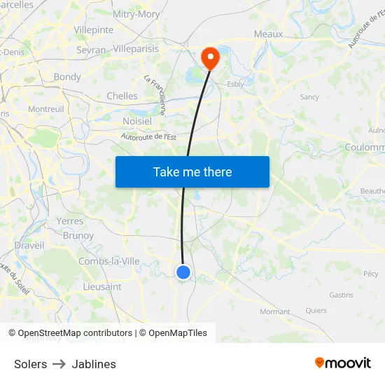 Solers to Jablines map