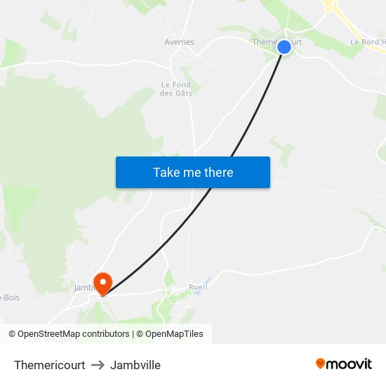 Themericourt to Jambville map