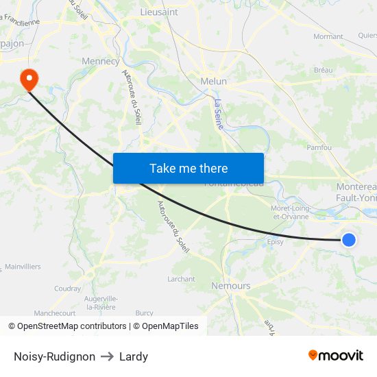 Noisy-Rudignon to Lardy map