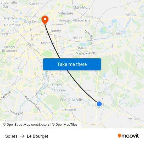 Solers to Le Bourget map