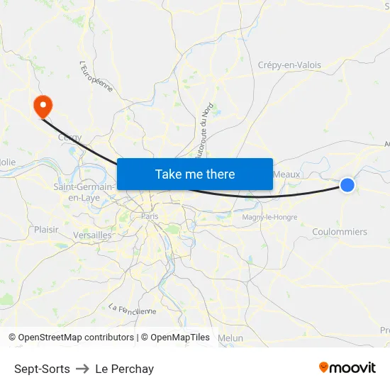 Sept-Sorts to Le Perchay map