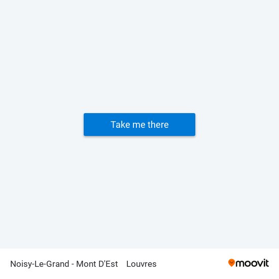 Noisy-Le-Grand - Mont D'Est to Louvres map