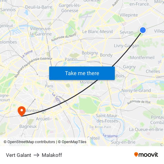 Vert Galant to Malakoff map