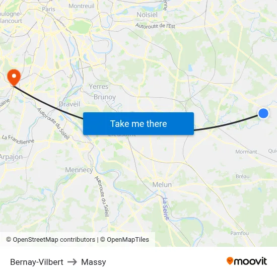 Bernay-Vilbert to Massy map