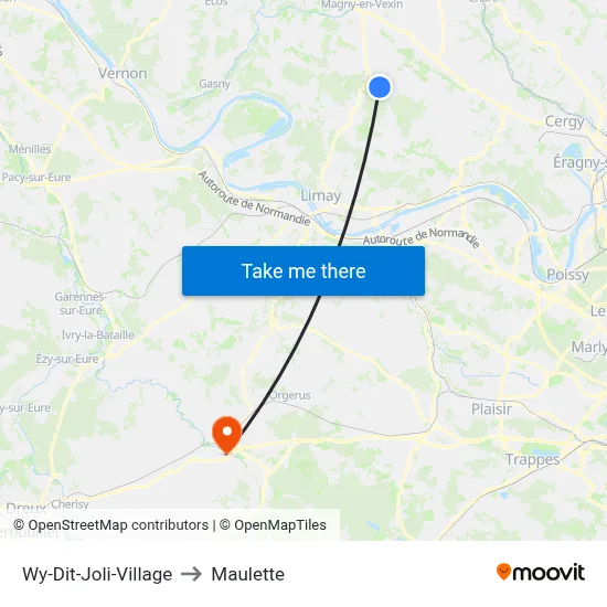 Wy-Dit-Joli-Village to Maulette map