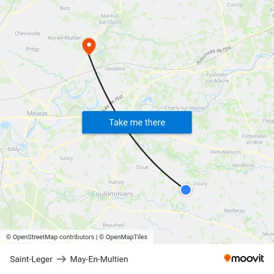 Saint-Leger to May-En-Multien map