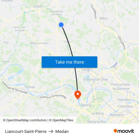 Liancourt-Saint-Pierre to Medan map