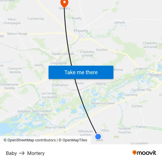 Baby to Mortery map