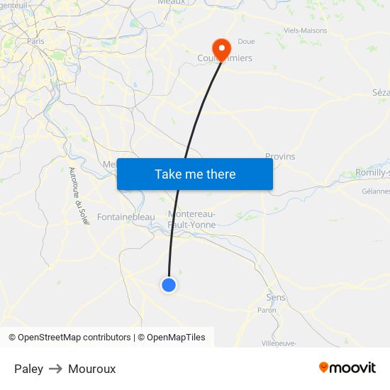 Paley to Mouroux map