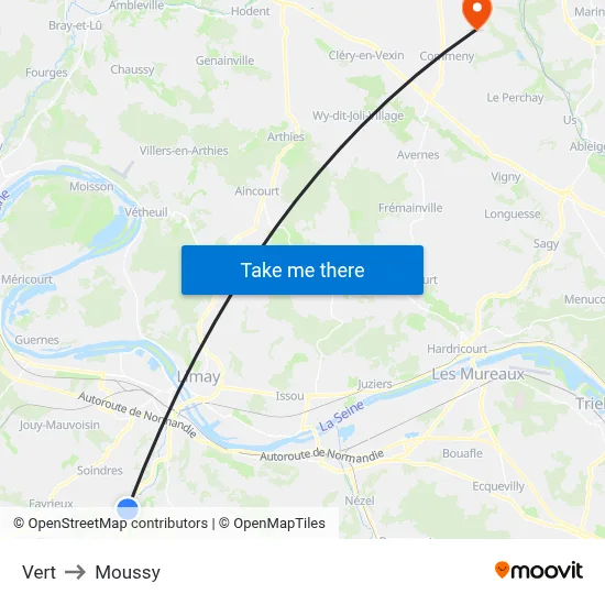 Vert to Moussy map