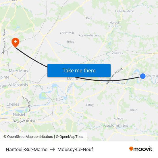 Nanteuil-Sur-Marne to Moussy-Le-Neuf map