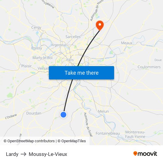 Lardy to Moussy-Le-Vieux map