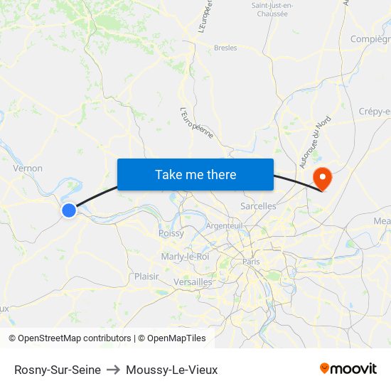Rosny-Sur-Seine to Moussy-Le-Vieux map