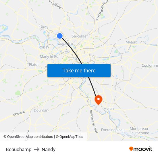 Beauchamp to Nandy map