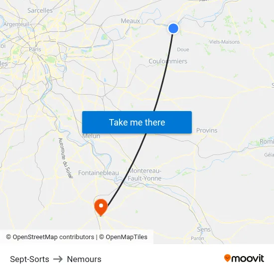 Sept-Sorts to Nemours map