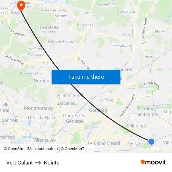 Vert Galant to Nointel map