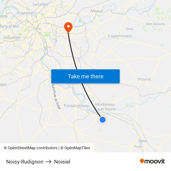 Noisy-Rudignon to Noisiel map