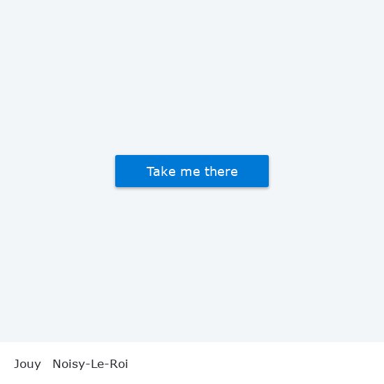 Jouy to Noisy-Le-Roi map