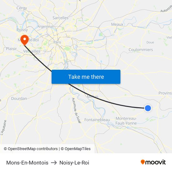 Mons-En-Montois to Noisy-Le-Roi map