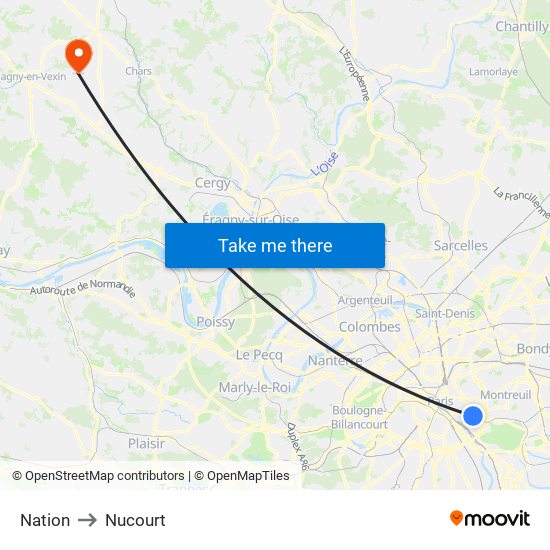 Nation to Nucourt map