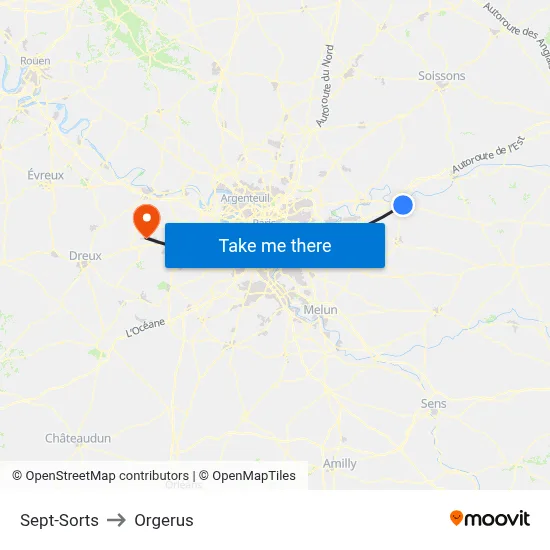 Sept-Sorts to Orgerus map