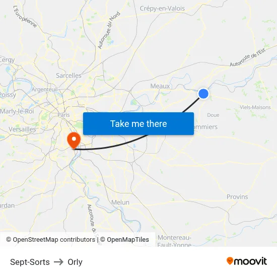 Sept-Sorts to Orly map