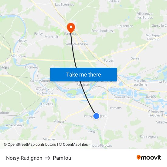 Noisy-Rudignon to Pamfou map