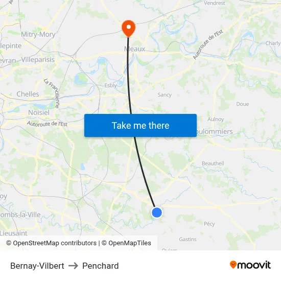 Bernay-Vilbert to Penchard map