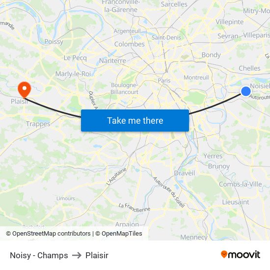 Noisy - Champs to Plaisir map