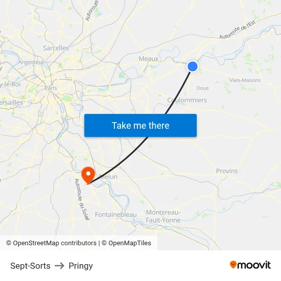 Sept-Sorts to Pringy map