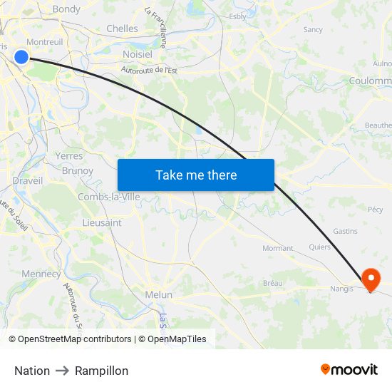 Nation to Rampillon map