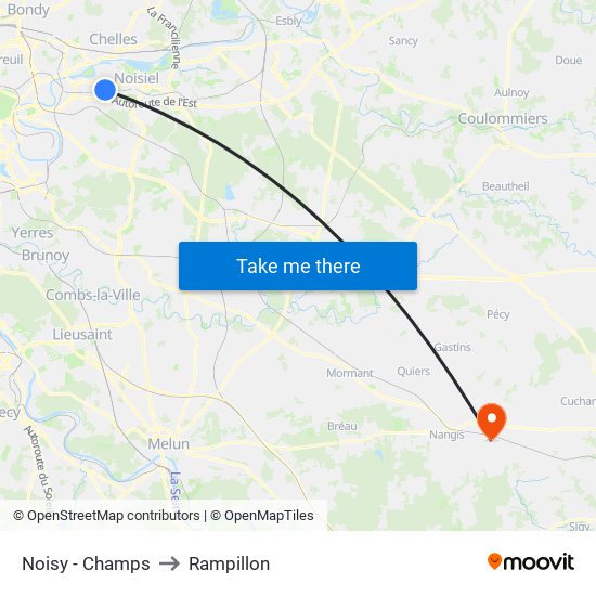 Noisy - Champs to Rampillon map