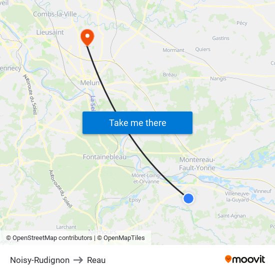 Noisy-Rudignon to Reau map