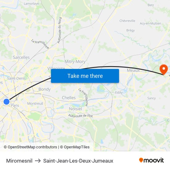 Miromesnil to Saint-Jean-Les-Deux-Jumeaux map