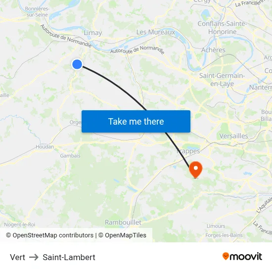 Vert to Saint-Lambert map