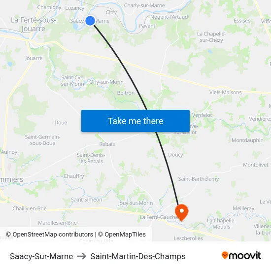 Saacy-Sur-Marne to Saint-Martin-Des-Champs map