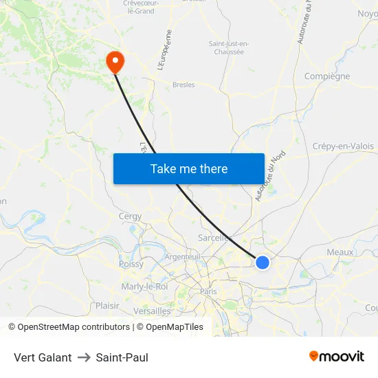 Vert Galant to Saint-Paul map