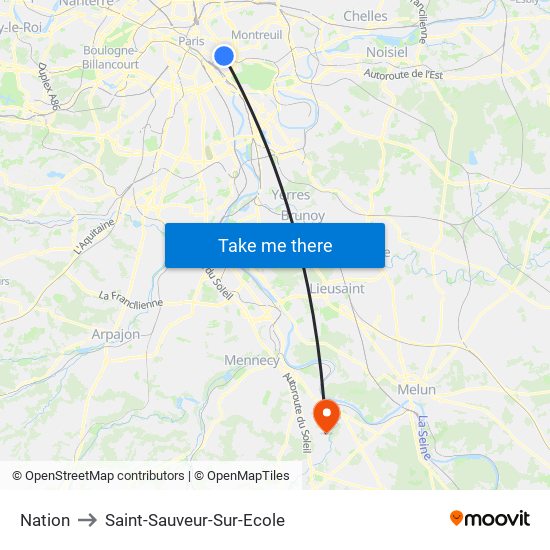 Nation to Saint-Sauveur-Sur-Ecole map