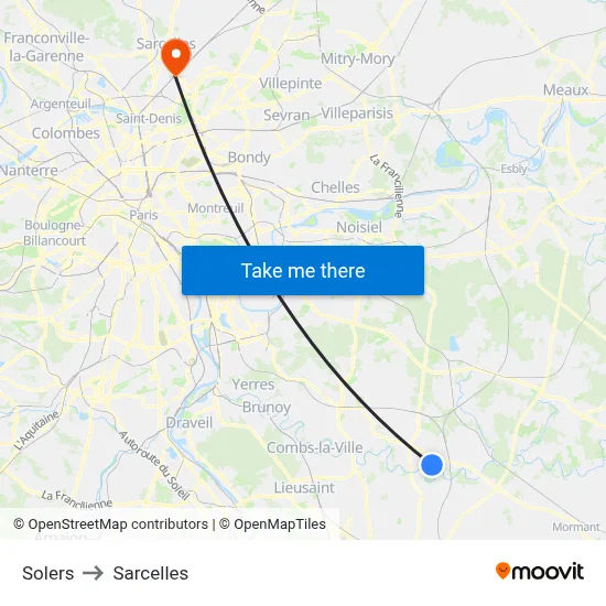 Solers to Sarcelles map