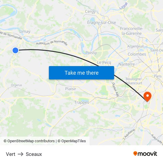 Vert to Sceaux map