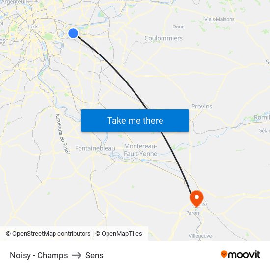 Noisy - Champs to Sens map