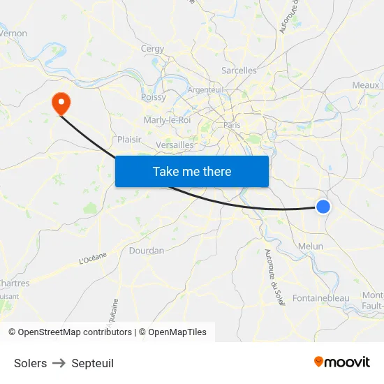 Solers to Septeuil map