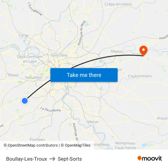 Boullay-Les-Troux to Sept-Sorts map
