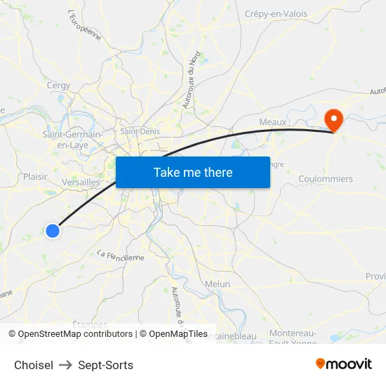 Choisel to Sept-Sorts map