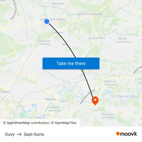 Duvy to Sept-Sorts map