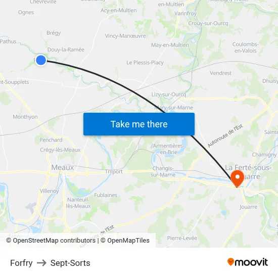 Forfry to Sept-Sorts map